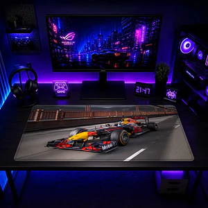 Mousepad Gamer F1 Red Bull Puente Dorado Formato XXL