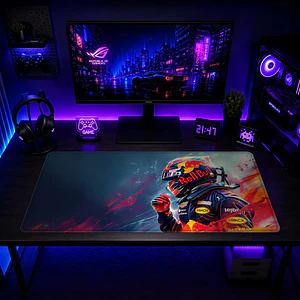 Mousepad F1 Red Bull Piloto Arte Waterproof