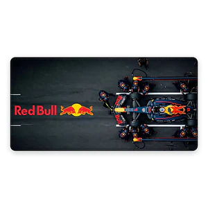Mousepad F1 Red Bull Pit Stop Waterproof