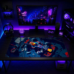 Mousepad Gamer F1 Red Bull Arte Callejero Formato XXL