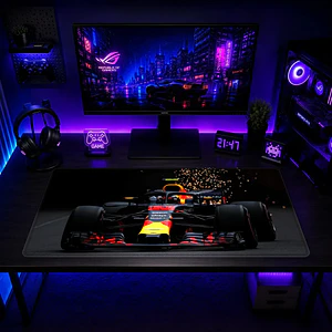 Mousepad F1 Red Bull Chispas en Pista Waterproof