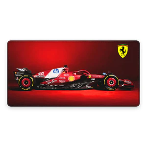Mousepad Gamer F1 Ferrari Leclerc Monoplaza Formato XXL