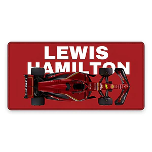 Mousepad F1 Ferrari Hamilton Cenital Waterproof