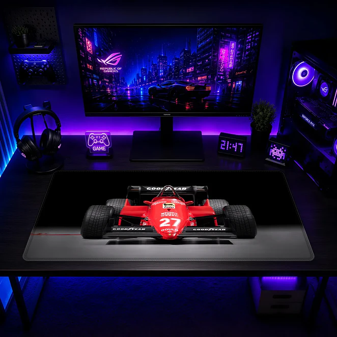 Mousepad F1 Ferrari Clasico 27 Waterproof 2