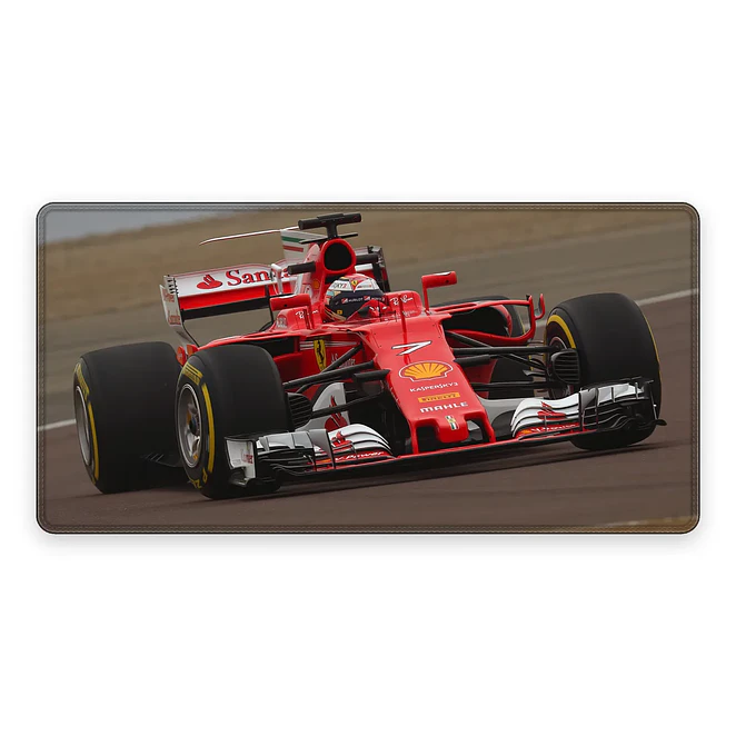 Mousepad Gamer F1 Ferrari Clasico Vettel Formato XXL 1