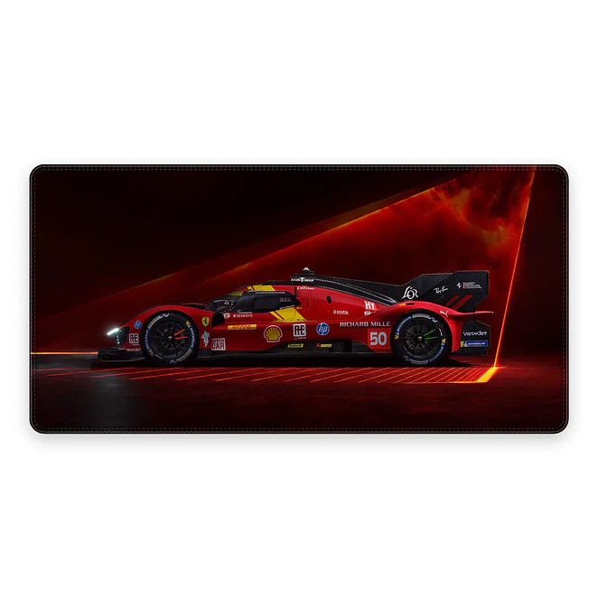 Mousepad Gamer F1 Ferrari Hypercar Formato XXL 1