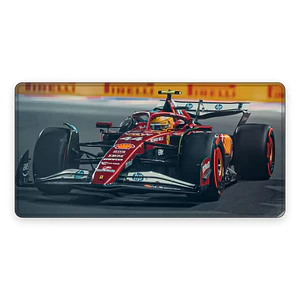 Mousepad XL F1 Ferrari Hamilton Pista Premium