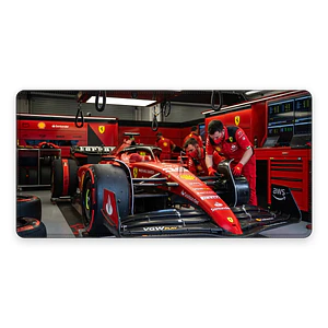 Mousepad Gamer F1 Ferrari Mecanicos Formato XXL
