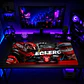 Mousepad Gamer F1 Ferrari Leclerc Poster Formato XXL - Miniatura 2