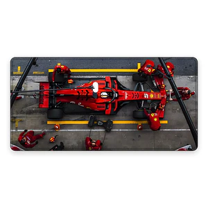 Mousepad XL F1 Ferrari Pit Stop Premium
