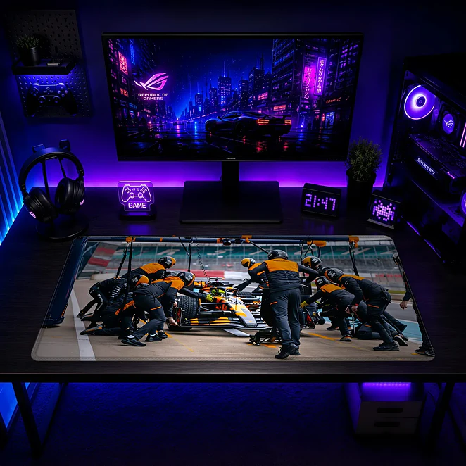Mousepad XL F1 McLaren Pit Stop Premium 2