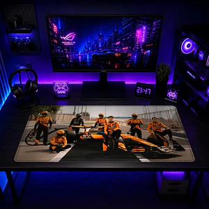 Mousepad XL F1 McLaren Equipo Completo Premium