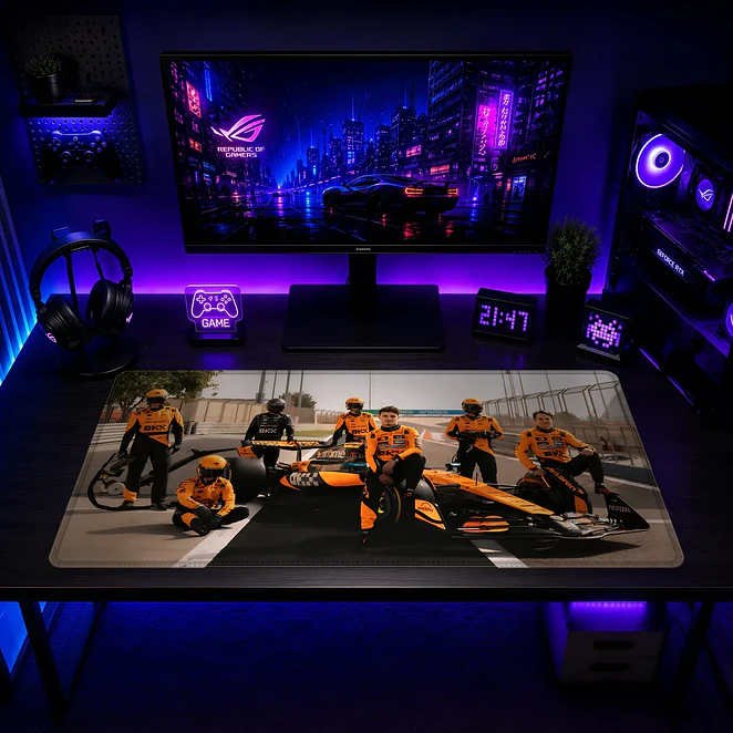 Mousepad XL F1 McLaren Equipo Completo Premium 2