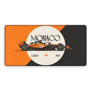 Mousepad Gamer F1 McLaren Monaco Grand Prix Formato XXL