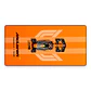 Mousepad F1 McLaren Rayas Papaya Waterproof - Miniatura 1