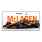Mousepad XL F1 McLaren Fearlessly Forward Premium - Miniatura 1