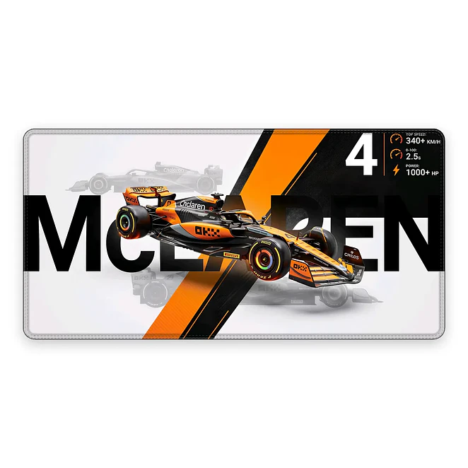 Mousepad XL F1 McLaren Ficha Tecnica Premium 1