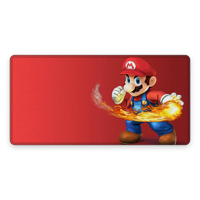 Mousepad XL Super Mario Fuego Premium 1