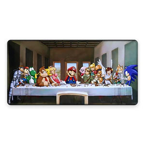 Mousepad Super Mario Ultima Cena Waterproof