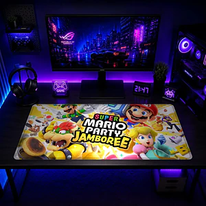 Mousepad Super Mario Party Jamboree Waterproof