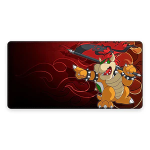 Mousepad Gamer Super Mario Bowser Sombras Formato XXL