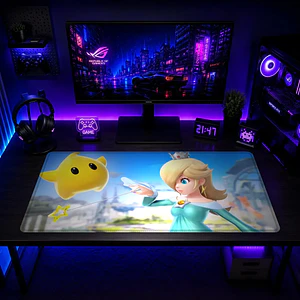 Mousepad Super Mario Rosalina Estrella Waterproof