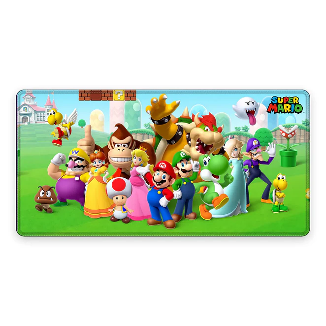 Mousepad Super Mario Elenco Champinon Waterproof 1
