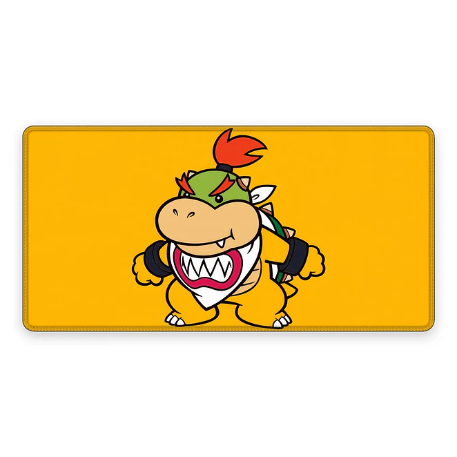 Mousepad XL Super Mario Bowsy Amarillo Premium 1