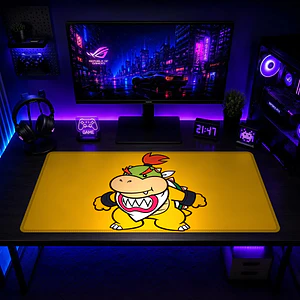 Mousepad XL Super Mario Bowsy Amarillo Premium