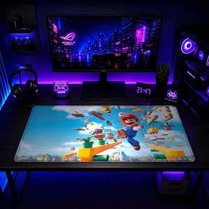 Mousepad Super Mario Constructor Waterproof