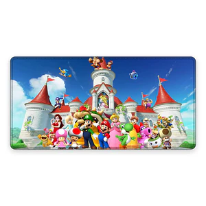 Mousepad XL Super Mario Castillo Champinon Premium