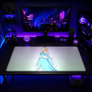 Mousepad Gamer Super Mario Rosalina Elegante Formato XXL