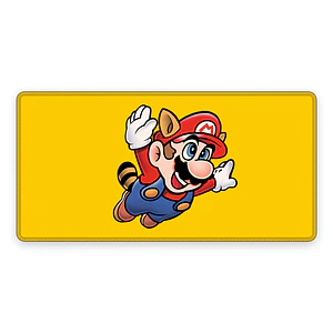 Mousepad XL Super Mario Mario Amarillo Premium
