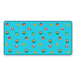 Mousepad Super Mario Power Ups Waterproof