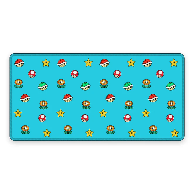 Mousepad Super Mario Power Ups Waterproof 1