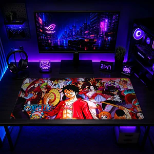 Mousepad One Piece Aventura Grand Line Waterproof