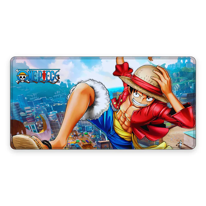 Mousepad Anime One Piece Luffy Bienvenida XL 1
