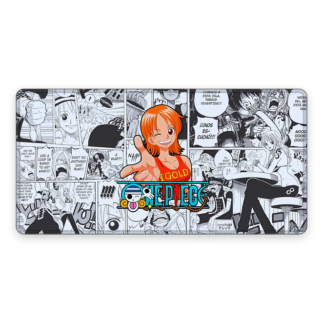 Mousepad Gamer One Piece Nami Manga Formato XXL 1