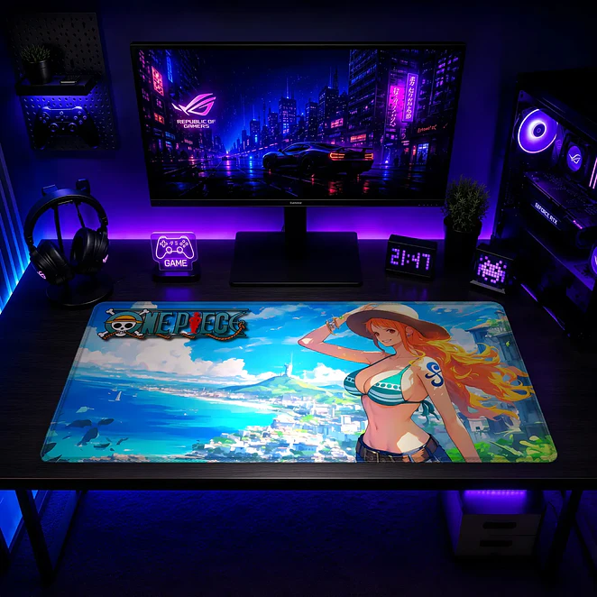 Mousepad XL One Piece Nami Playa Premium 2