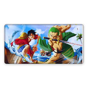 Mousepad Anime One Piece Luffy y Zoro XL