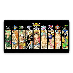 Mousepad Gamer One Piece Galeria Personajes Formato XXL