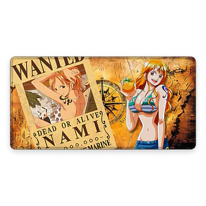 Mousepad XL One Piece Nami Wanted Premium