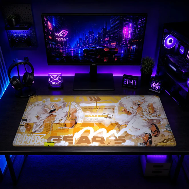 Mousepad Gamer One Piece Luffy Gear Quinto Formato XXL 2