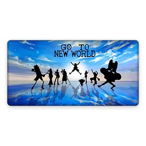 Mousepad XL One Piece Go To New World Premium