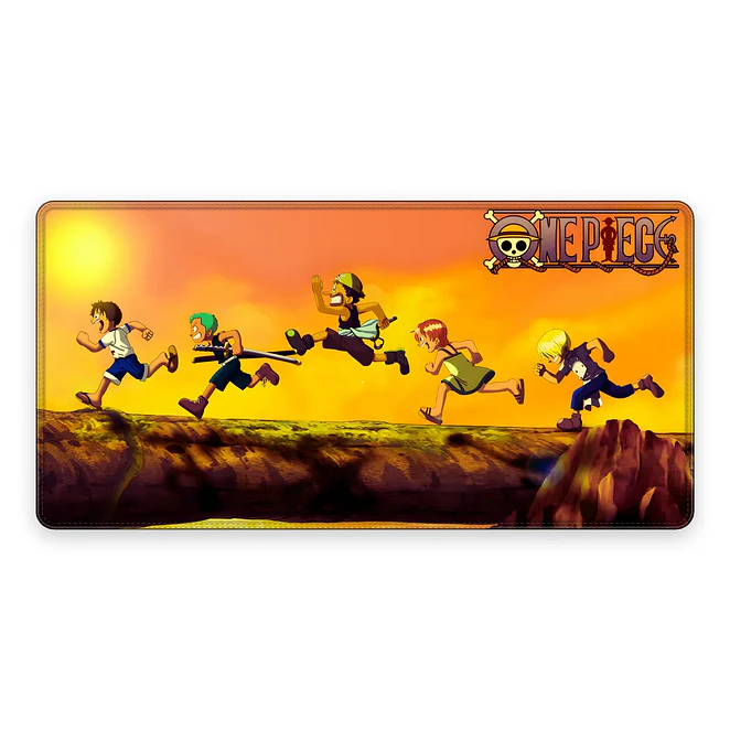 Mousepad XL One Piece Ninos Corriendo Premium 1