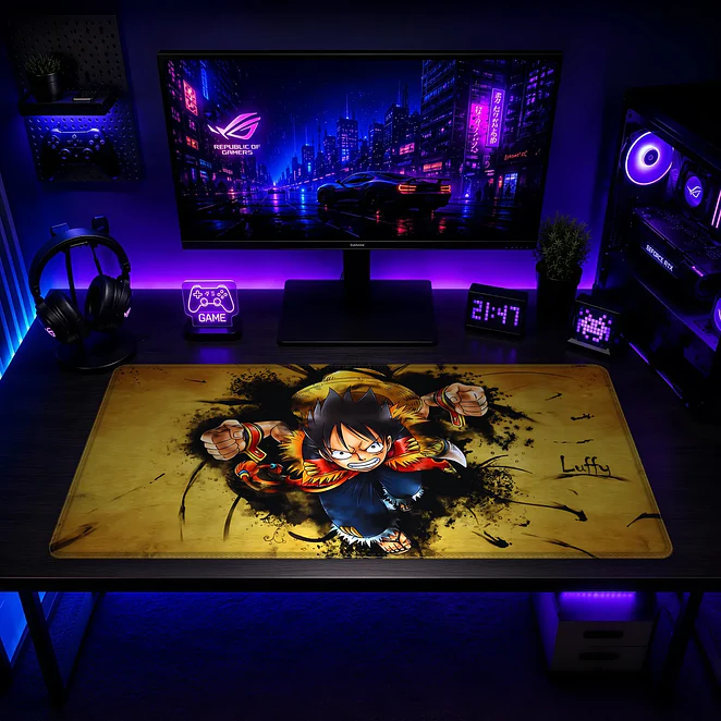 Mousepad One Piece Luffy Tinta Waterproof 2