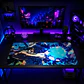 Mousepad One Piece Law Poder Azul Waterproof - Miniatura 2