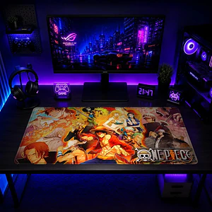 Mousepad XL One Piece Elenco Colorido Premium