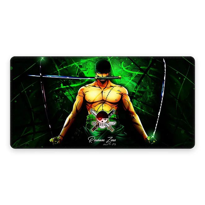 Mousepad One Piece Zoro Sombras Waterproof 1
