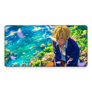 Mousepad Gamer One Piece Sanji Paisaje Formato XXL